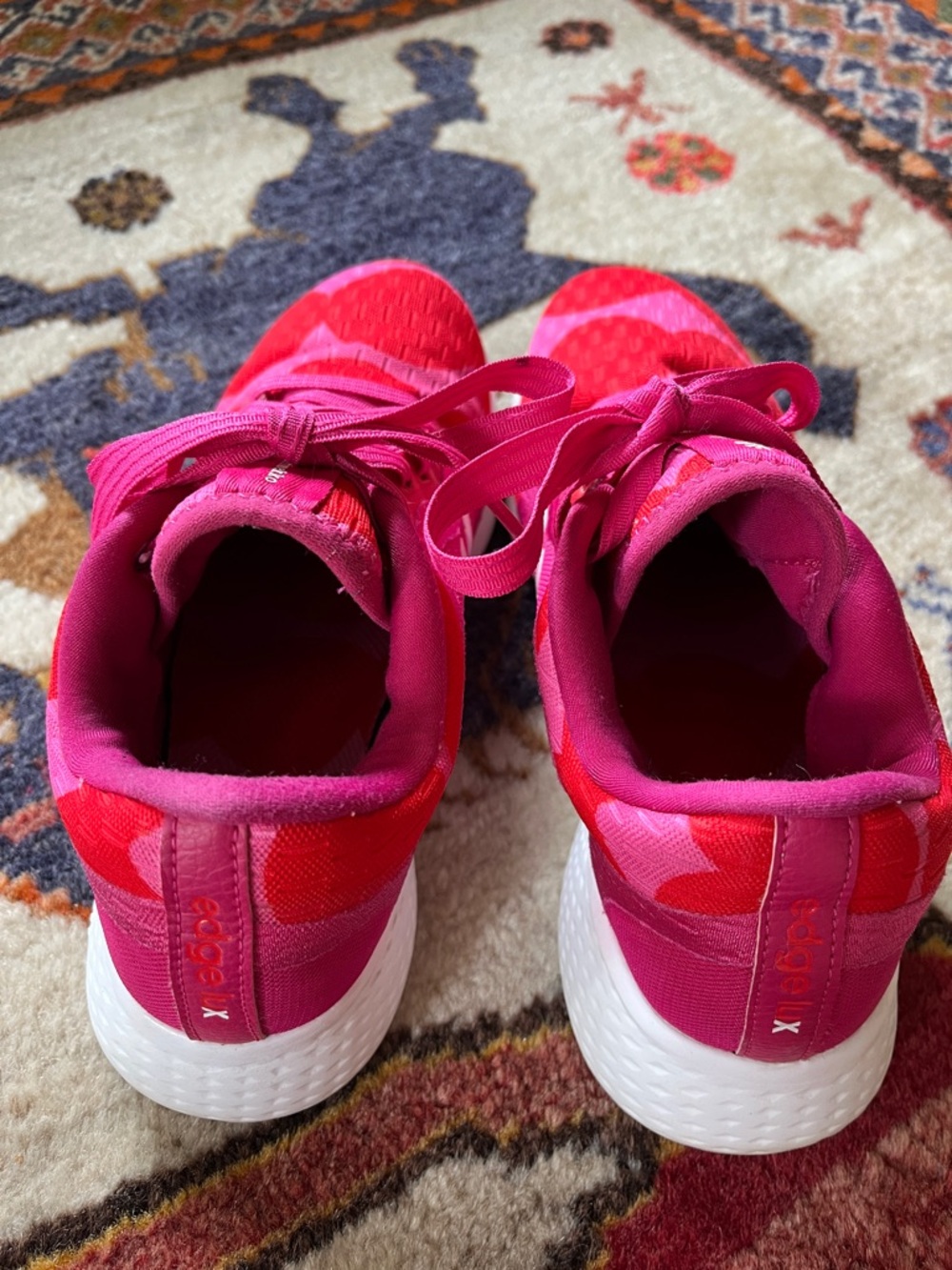 MARIMEKKO Adidas Women's Red EDGE LUX 4 Sneakers. Women’s Sz 8 Very lightly worn - Picture 9 of 12